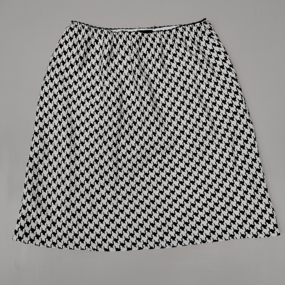 Houndstooth Skirt